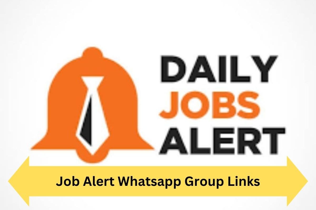 Job Alert Whatsapp Group Links