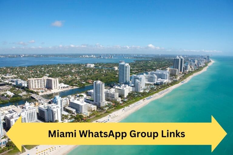 Miami WhatsApp Group Links