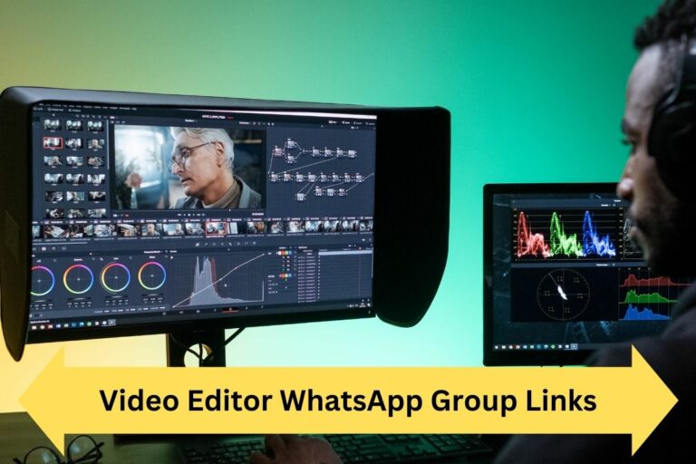 Video Editor WhatsApp Group Links