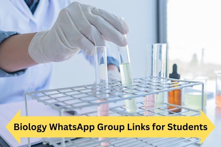 Biology WhatsApp Group Links for Students