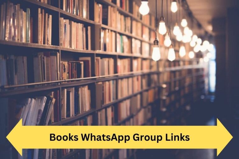 Books WhatsApp Group Links