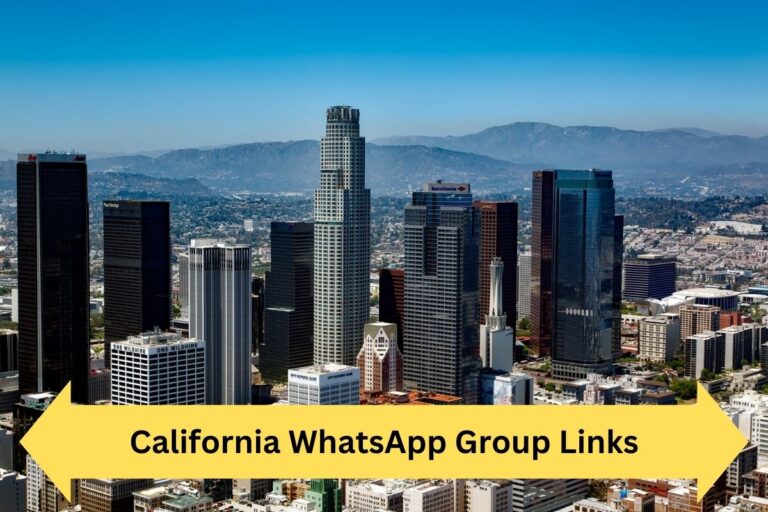 California WhatsApp Group Links