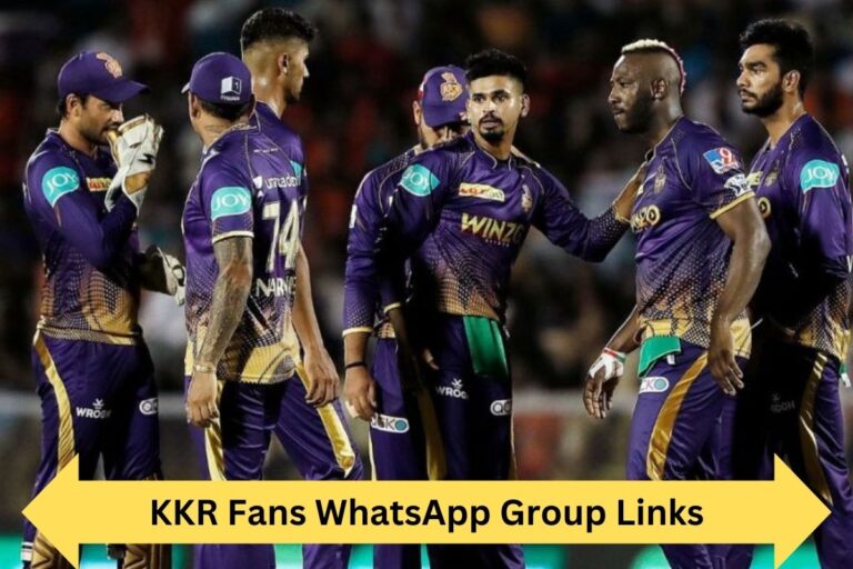 KKR Fans WhatsApp Group Links New