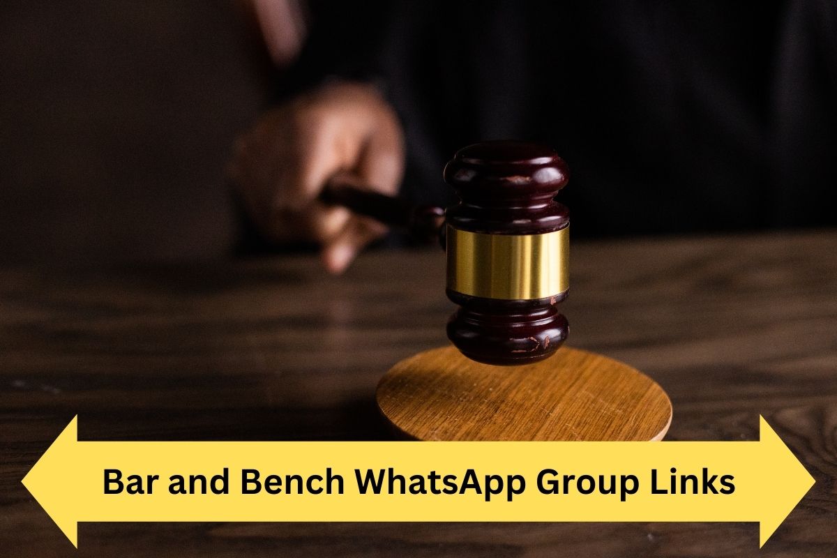 Bar and Bench WhatsApp Group Links 