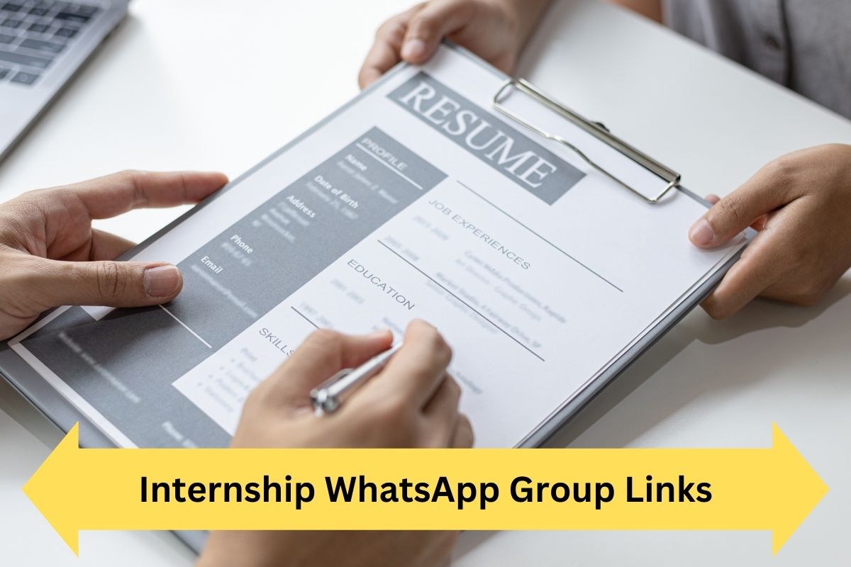 Internship WhatsApp Group Links 