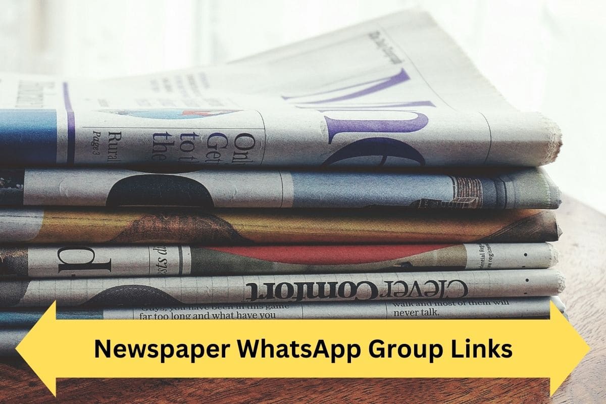 Newspaper WhatsApp Group Links